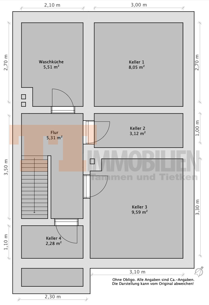 Grundriss Kellergeschoss Grundriss Kellergeschoss