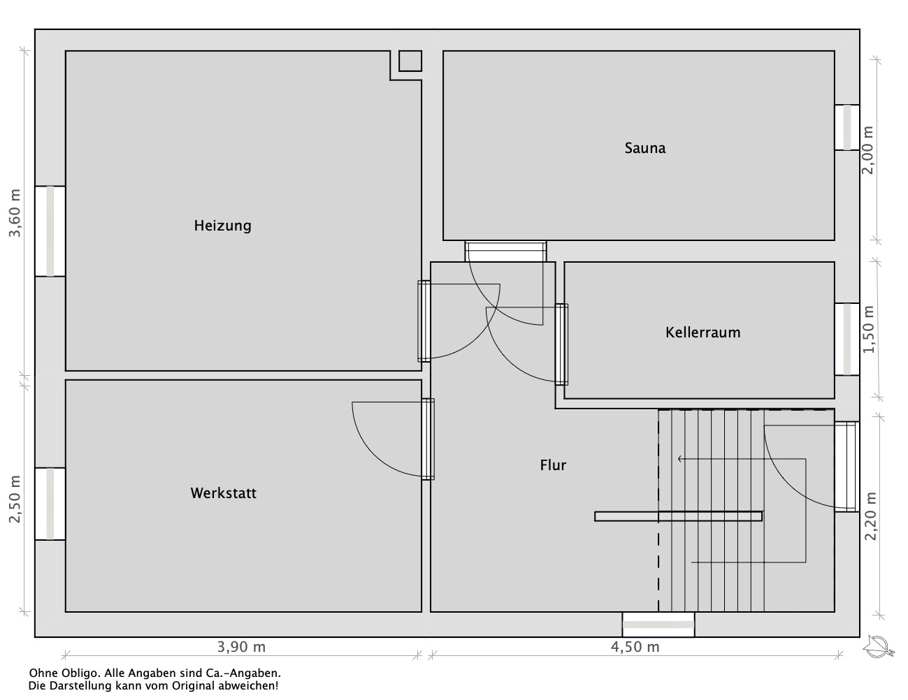 Grundriss Kellergeschoss Grundriss Kellergeschoss