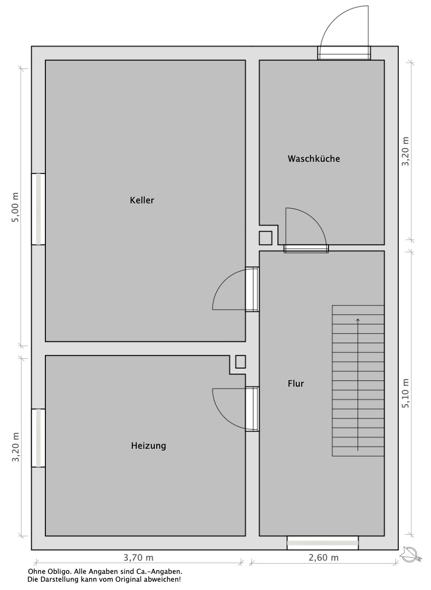 Grundriss Kellergeschoss Grundriss Kellergeschoss