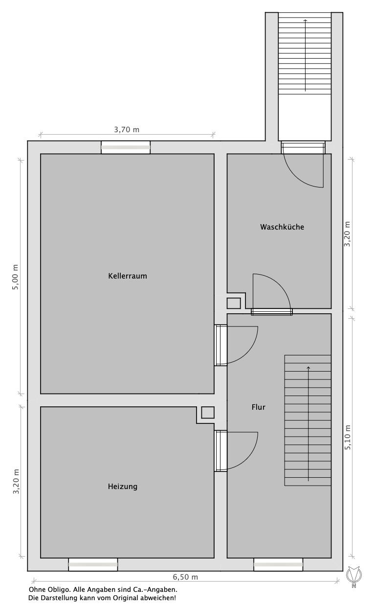 Grundriss Kellergeschoss Grundriss Kellergeschoss
